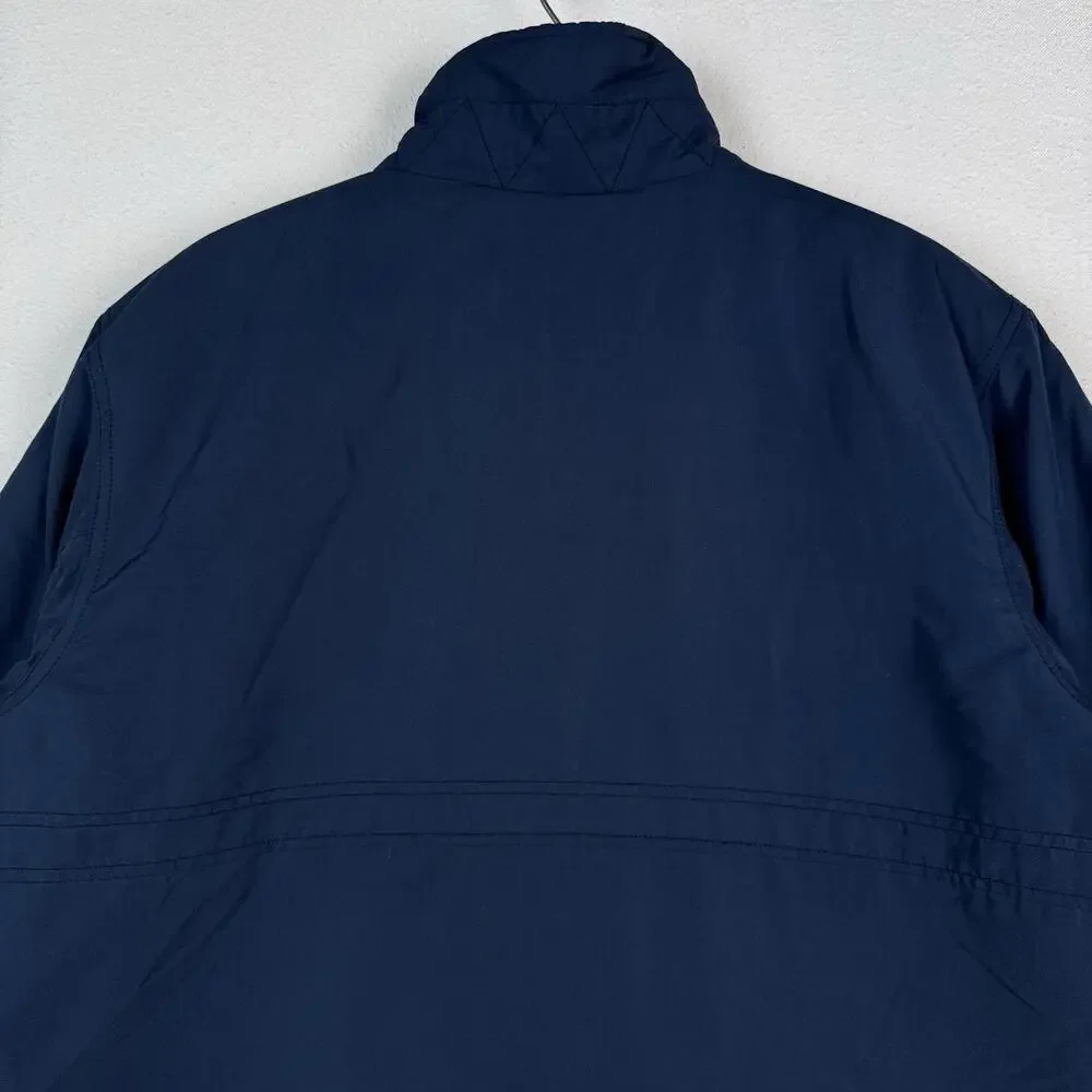 Columbia Sportswear Full Zip Jacket Mens‎ Size Large Blue Extra Pockets